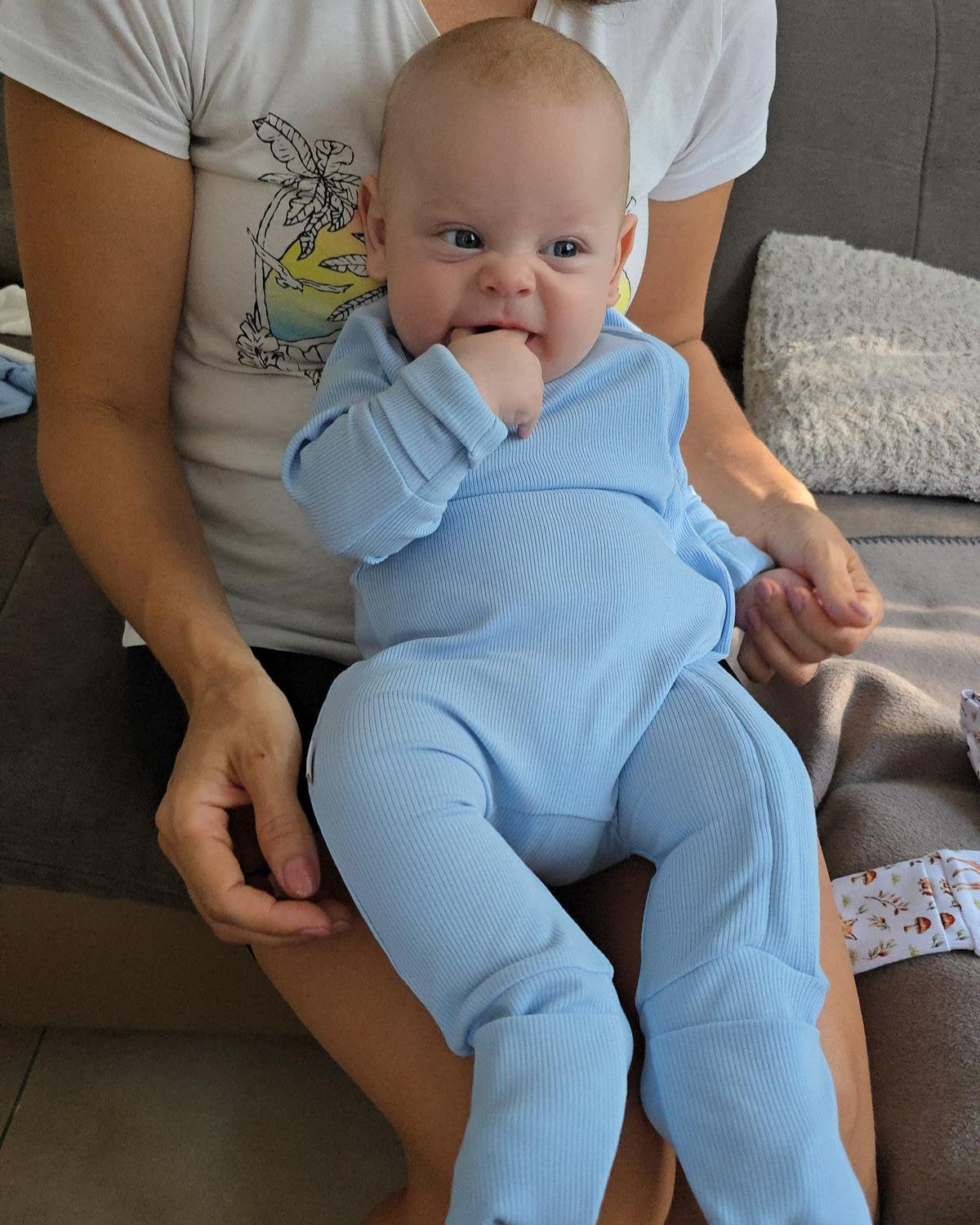 ROMPER - BABYBLAU