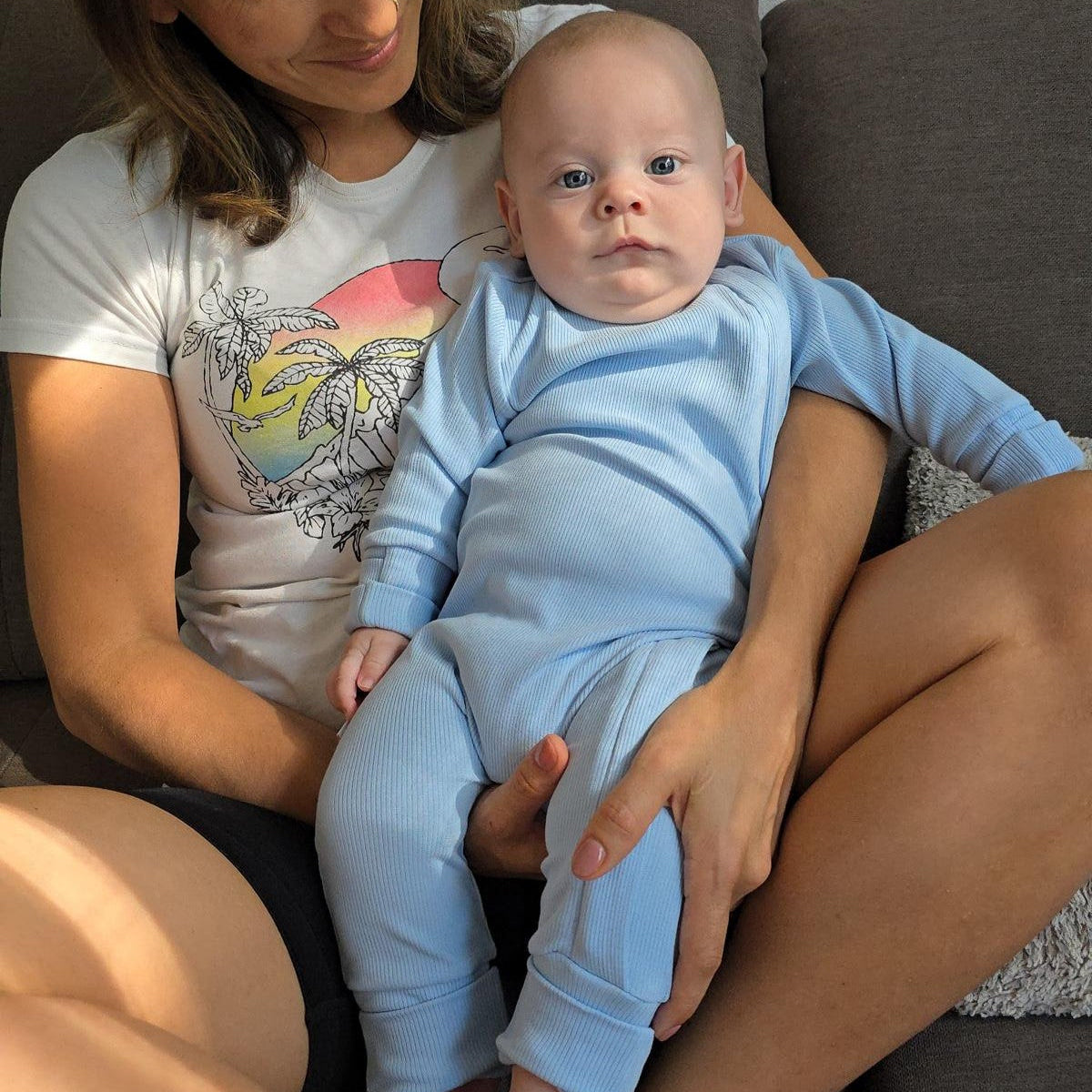 ROMPER - BABYBLAU