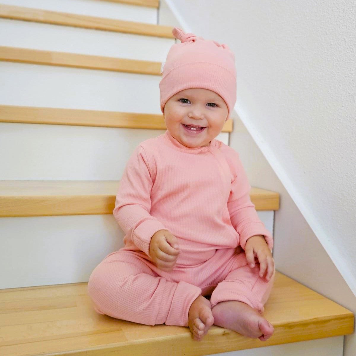 ROMPER, BEANIE & HAARBAND SET