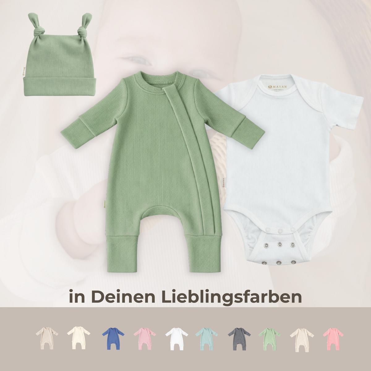 ROMPER, BEANIE & BODY SET